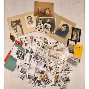 400+ Lot of Vintage 1920s-1950s‎ Portraits Family Candids Vacations Kids Babies